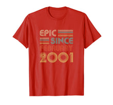 Load image into Gallery viewer, Epic Since February 2001 Vintage 19th Birthday Gifts T-Shirt-2766117
