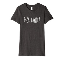 Load image into Gallery viewer, Funny shirts V-neck Tank top Hoodie sweatshirt usa uk au ca gifts for Fck Cancer Shirt Cancer Sucks Tshirt Awareness T-Shirt 719544
