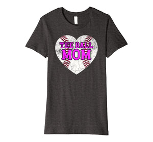 Funny shirts V-neck Tank top Hoodie sweatshirt usa uk au ca gifts for Tee Ball Mom T-Shirt Mother's Day Gift Mom Baseball Womens 2786745