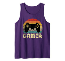 Load image into Gallery viewer, Vintage Retro Gamer Video Game Player Boys Teens Men Gift Tank Top
