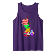 Load image into Gallery viewer, Tea Cups Alice Tea Party Wonderland Card Tank Top 880926
