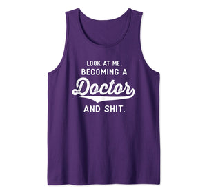 Funny Medical Student Gifts Men Women Becoming A Doctor Tank Top-3195549