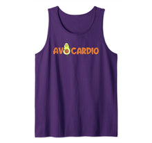Load image into Gallery viewer, Avocardio avocado cross country track running funny gift Tank Top-2021293
