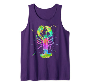 Tie Dye Crawfish For Mardi Gras 2020 - Unisex Costume Tank Top-3413489