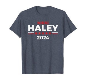 Funny shirts V-neck Tank top Hoodie sweatshirt usa uk au ca gifts for Nikki Haley Shirt President 2024 Campaign T-Shirt 171392