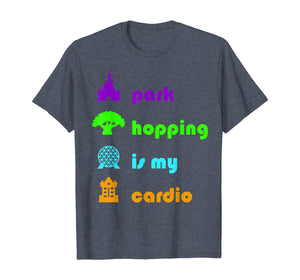 Park Hopping Is My Cardio Retro Vintage Gift T-Shirt
