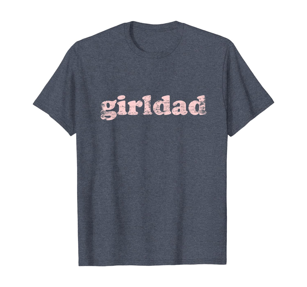 Girldad Girl Dad Vintage Distressed TShirt143898