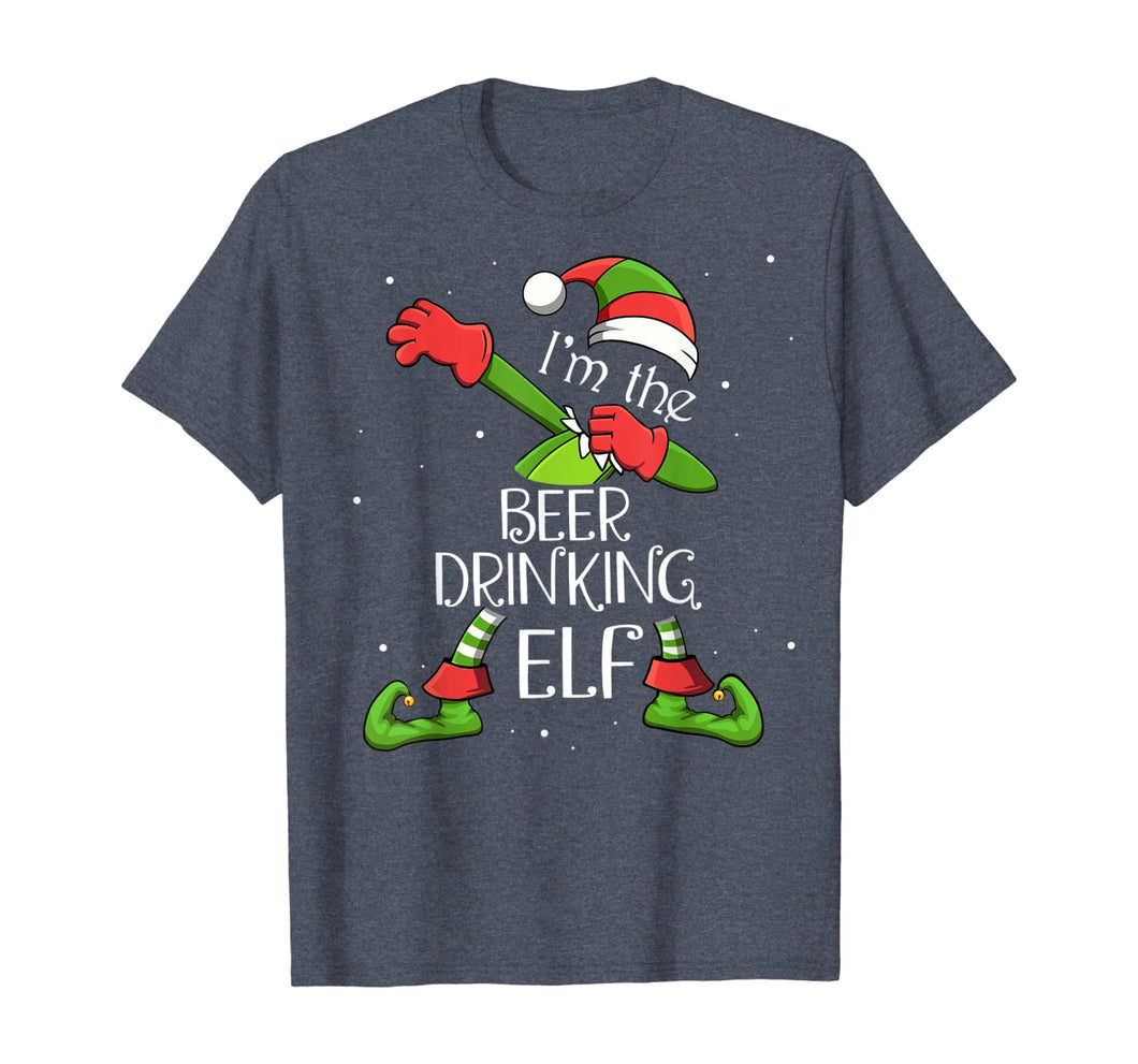 Funny shirts V-neck Tank top Hoodie sweatshirt usa uk au ca gifts for I'm the Beer Drinking Elf Drinker Xmas Gift for Men Women T-Shirt 427236