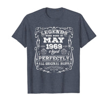 Load image into Gallery viewer, 51 Years Old  Legend May 1969 - Vintage 51st Birthday T-Shirt412951
