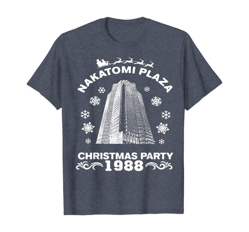 Funny shirts V-neck Tank top Hoodie sweatshirt usa uk au ca gifts for Nakatomi Plaza Christmas Party 1988 Men Boy Pop Culture T-Shirt 109020