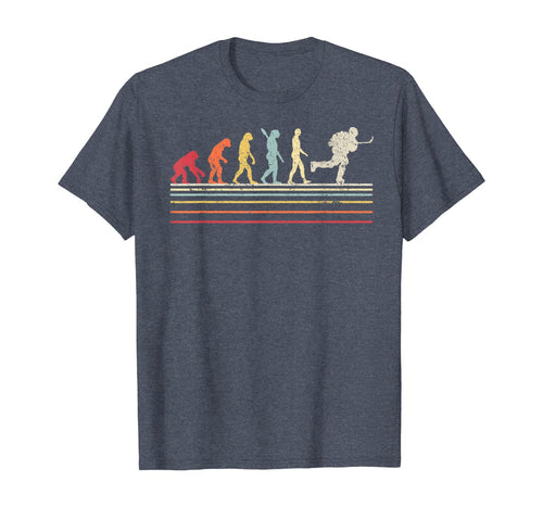 Funny shirts V-neck Tank top Hoodie sweatshirt usa uk au ca gifts for Ice Hockey Shirt. Retro Evolution T-Shirt For Hockey Player 175246