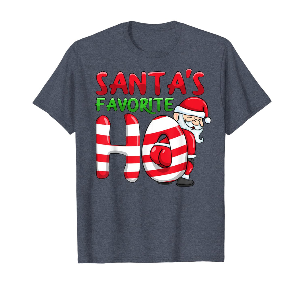 Funny shirts V-neck Tank top Hoodie sweatshirt usa uk au ca gifts for Santas Favorite Ho Santa favourite Ho Funny Girls Christmas  T-Shirt 138278