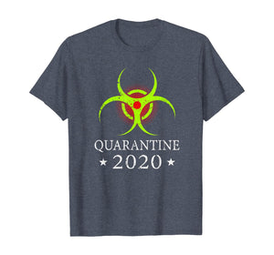 Quarantine 2020 BioHazard Distressed Community Awareness T-Shirt39668