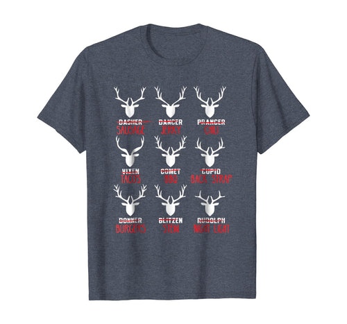 Funny shirts V-neck Tank top Hoodie sweatshirt usa uk au ca gifts for Funny Deer Shirt - Hunters All of Santa's Reindeer T-Shirt 46856