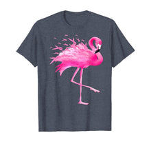 Load image into Gallery viewer, Flamingo Pink Ribbon Breast cancer Awareness Gift shirt 117805
