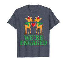 Load image into Gallery viewer, Funny shirts V-neck Tank top Hoodie sweatshirt usa uk au ca gifts for Christmas Engagement We&#39;re Engaged Reindeer Gifts T-Shirt 1115371

