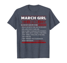Load image into Gallery viewer, March girl facts is most known for human lie detector TShirt64393
