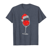Load image into Gallery viewer, Funny shirts V-neck Tank top Hoodie sweatshirt usa uk au ca gifts for Wine Glasses Santa Hat Christmas Tee Funny Wine Lover Gifts T-Shirt 1004806
