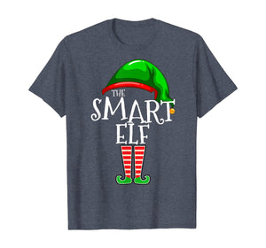 The Smart Elf Family Matching Group Christmas Gift Holiday T-Shirt