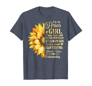 I'm An Aries Girl Sunflower Birthday Gift TShirt459393
