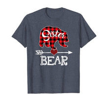 Load image into Gallery viewer, Funny shirts V-neck Tank top Hoodie sweatshirt usa uk au ca gifts for Sister Bear Christmas Pajama Red Plaid Buffalo Family Gift T-Shirt 512427
