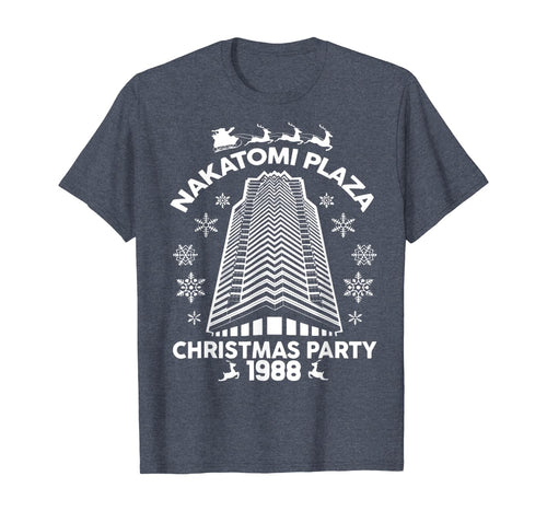 Funny shirts V-neck Tank top Hoodie sweatshirt usa uk au ca gifts for Nakatomi-plaza Christmas Party T-Shirt 39065