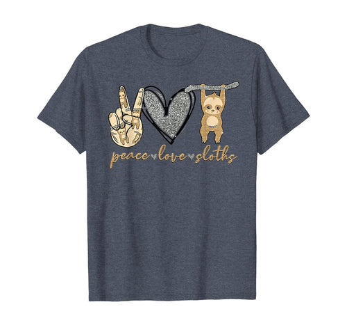 Peace Love Sloths TShirt255465