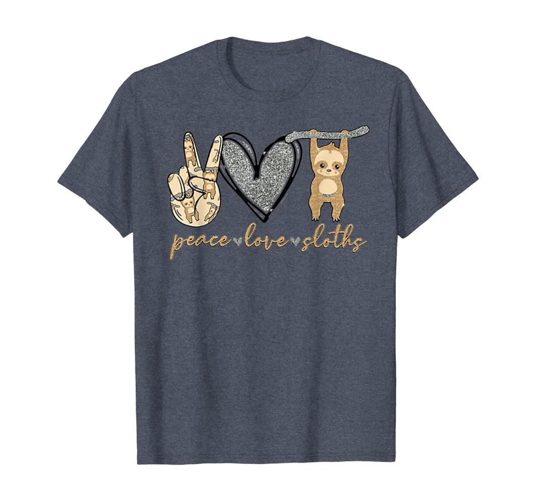 Peace Love Sloths TShirt255465