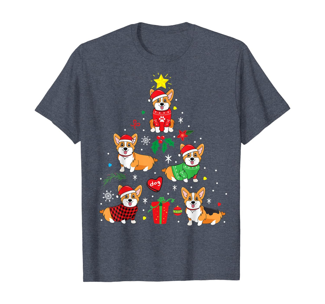 Funny shirts V-neck Tank top Hoodie sweatshirt usa uk au ca gifts for Corgi Christmas Ornament Tree Decor Funny Dog Gift T-Shirt 253726