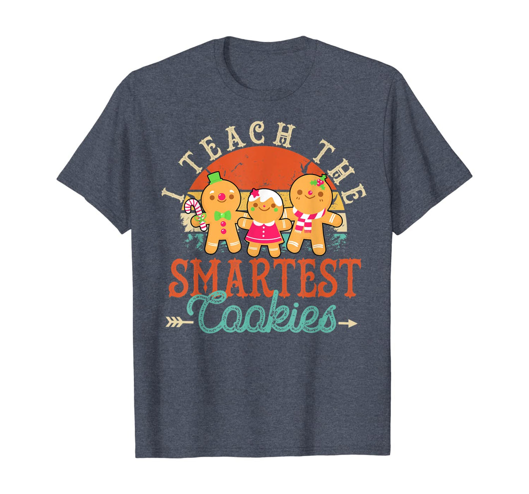 Funny shirts V-neck Tank top Hoodie sweatshirt usa uk au ca gifts for I teach the smartest Cookies Vintage Gingerbread Teacher T-Shirt 812114