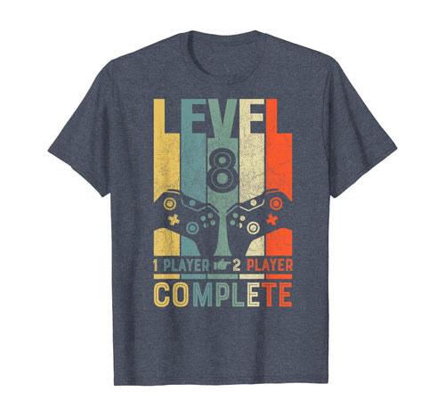 8 Anniversary Shirt Level 8 Complete 8th Wedding Anniversary-287429
