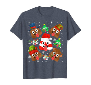 Funny shirts V-neck Tank top Hoodie sweatshirt usa uk au ca gifts for Poop Emojis Christmas Pajama Funny Xmas Family Matching Kid T-Shirt 1342854
