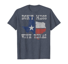 Load image into Gallery viewer, Funny shirts V-neck Tank top Hoodie sweatshirt usa uk au ca gifts for Don&#39;t Mess With Vintage Texas Longhorn Lone Star State Shirt T-Shirt 123367
