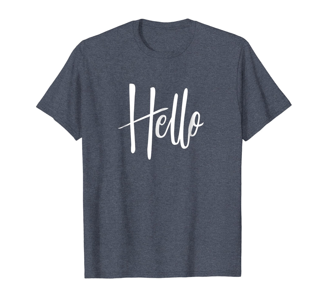 Funny shirts V-neck Tank top Hoodie sweatshirt usa uk au ca gifts for Summer tshirt that simply says Hello, pass a smile on 2963482