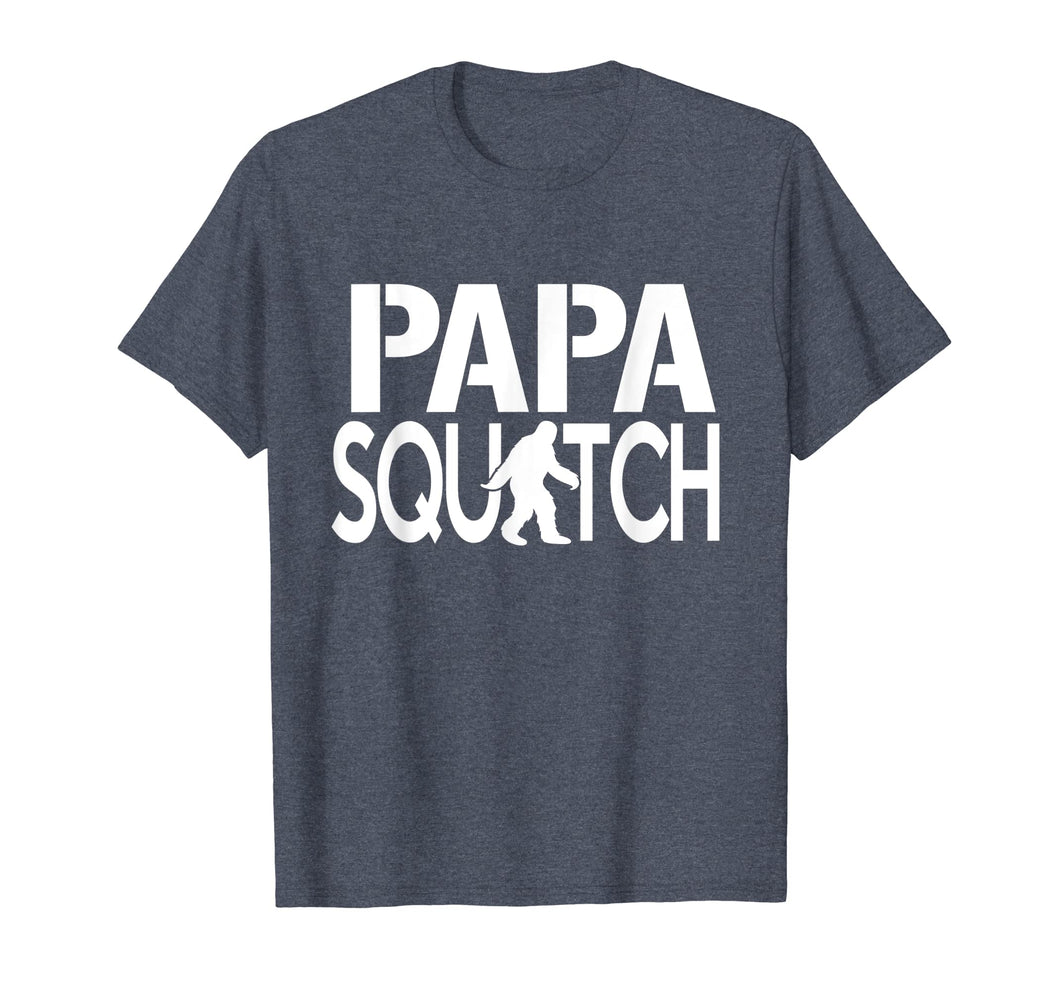 Papa Squatch Shirt - Gifts For Dad Sasquatch Bigfoot