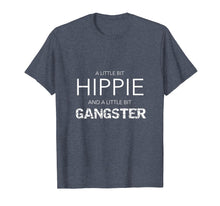 Load image into Gallery viewer, Funny shirts V-neck Tank top Hoodie sweatshirt usa uk au ca gifts for A little bit Hippie and a little bit Gangster tshirt 1396518
