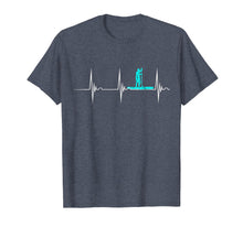 Load image into Gallery viewer, Funny shirts V-neck Tank top Hoodie sweatshirt usa uk au ca gifts for SUP Stand Up Paddle Heartbeat Paddling EKG Pulseline T-Shirt 303281

