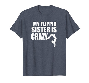 Funny shirts V-neck Tank top Hoodie sweatshirt usa uk au ca gifts for Brother Sister Gymnastics Tumbling Cute Gymnast Flip T-Shirt 2229788