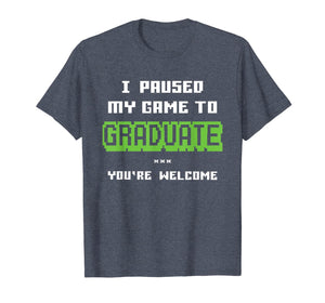 Funny College or High School 2019 Gamer Graduation Gifts T-Shirt 143775