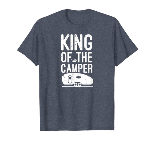 Funny shirts V-neck Tank top Hoodie sweatshirt usa uk au ca gifts for King Of The Camper Shirt Men Camping Gifts 375806