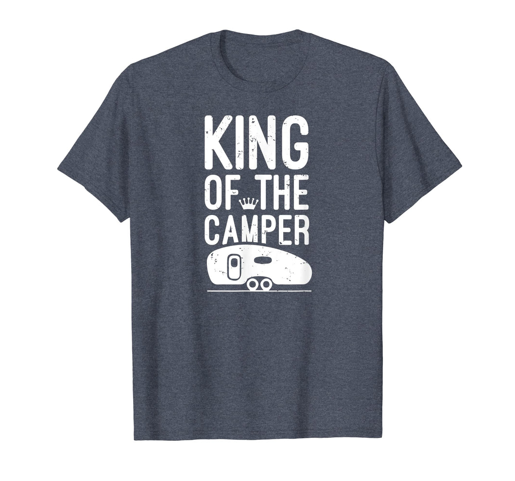 Funny shirts V-neck Tank top Hoodie sweatshirt usa uk au ca gifts for King Of The Camper Shirt Men Camping Gifts 375806