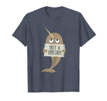 Load image into Gallery viewer, Funny shirts V-neck Tank top Hoodie sweatshirt usa uk au ca gifts for Narwhal T Shirt Not A Unicorn 1185858
