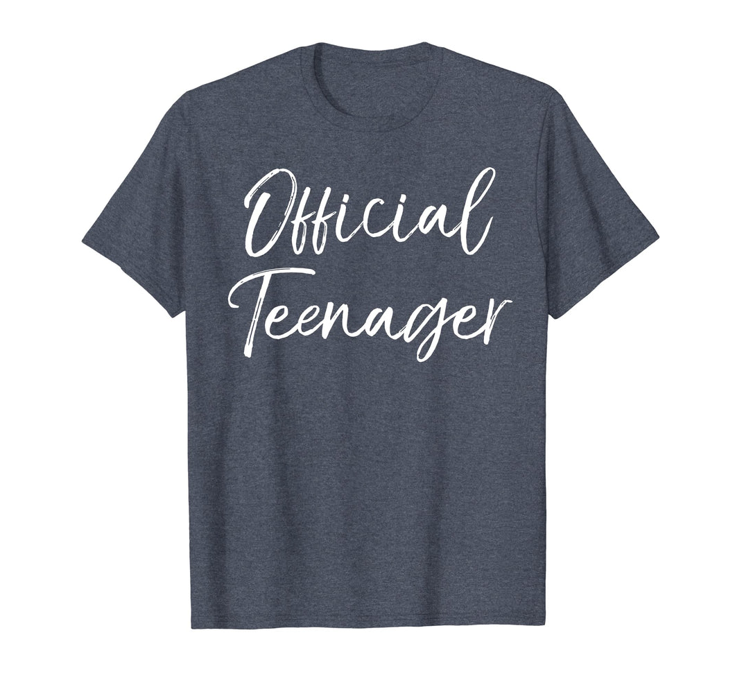 Official Teenager Shirt 13th Birthday Gift Shirt 13-Year-Old
