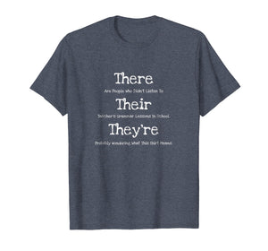 Funny shirts V-neck Tank top Hoodie sweatshirt usa uk au ca gifts for Funny English Teacher Grammar Police T-Shirt 2082465