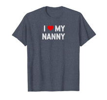 Load image into Gallery viewer, Funny shirts V-neck Tank top Hoodie sweatshirt usa uk au ca gifts for Babysitter Childcare I Love My Nanny TShirt 3404011
