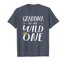 Load image into Gallery viewer, Funny shirts V-neck Tank top Hoodie sweatshirt usa uk au ca gifts for Funny Shirt Cute Grandma Of The Wild One Thing 1st Birthday 1371767
