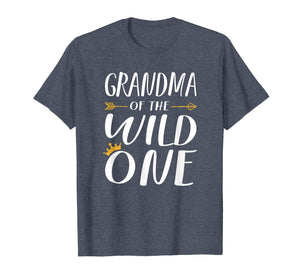 Funny shirts V-neck Tank top Hoodie sweatshirt usa uk au ca gifts for Funny Shirt Cute Grandma Of The Wild One Thing 1st Birthday 1371767