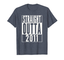 Load image into Gallery viewer, Funny shirts V-neck Tank top Hoodie sweatshirt usa uk au ca gifts for STRAIGHT OUTTA 2011 8th Birthday 8 years old T-Shirt 2066204
