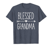 Load image into Gallery viewer, Blessed Grandma T Shirt Grandmother Mother Moms Women Gifts
