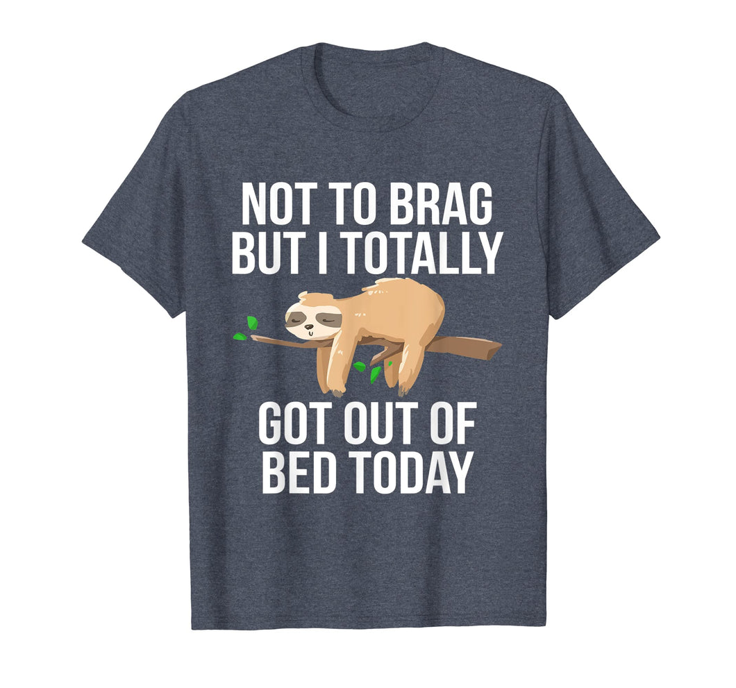 Funny shirts V-neck Tank top Hoodie sweatshirt usa uk au ca gifts for Funny Sloth T-Shirt Sleepy Pajama T Shirt Got Out Of Bed Tee 848697